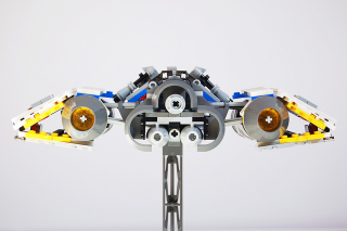 Illustration for article titled Destiny Arcadia-Class Jumpship In Lego